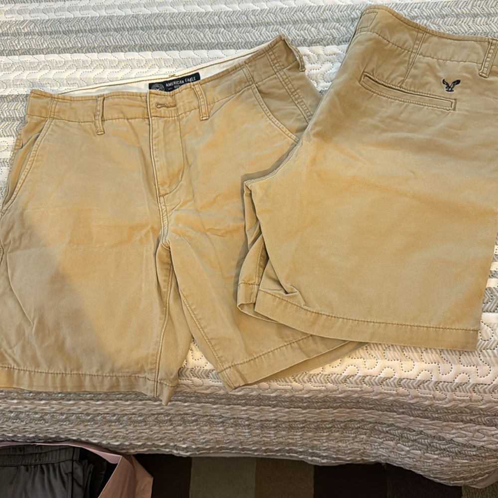 American Eagle Outfitters, men’s flat front Chino.